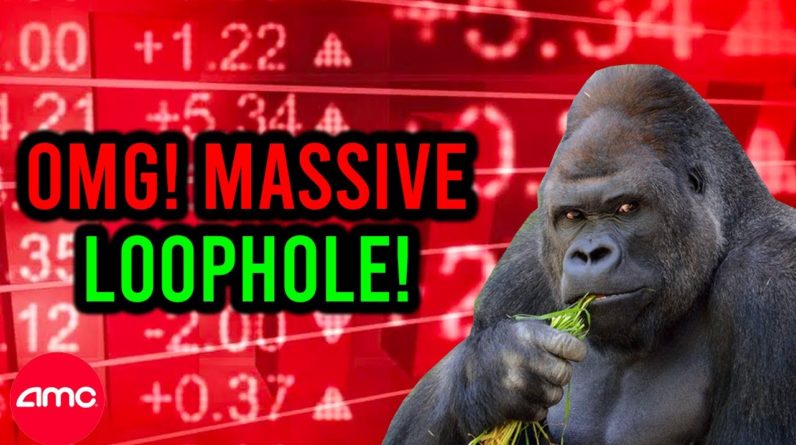 AMC STOCK: THEY FOUND A MASSIVE LOOPHOLE!