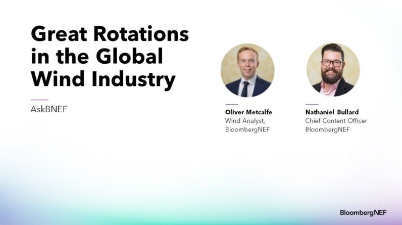 AskBNEF: Great Rotations in the Global Wind Industry