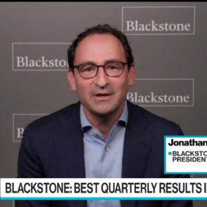 Blackstone's Gray on Earnings, Investments, Inflation