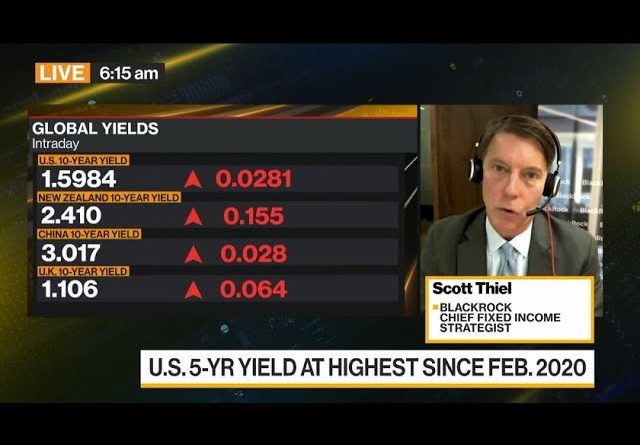 Treasury Yields Will Continue to Rise: BlackRock���s Thiel