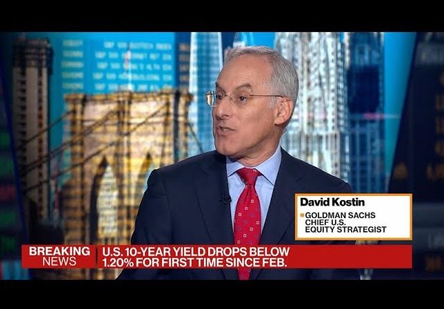 Goldman's Kostin Sees U.S. Growth Decelerating, Likes Big Tech