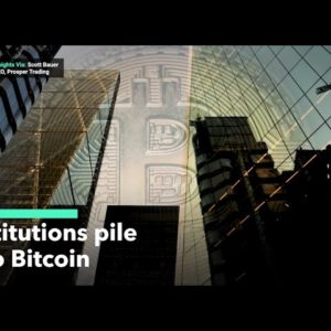 Institutions Pile Into Bitcoin