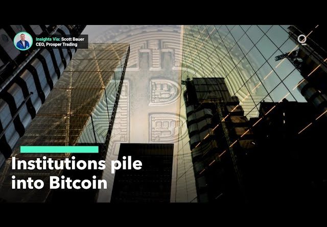 Institutions Pile Into Bitcoin