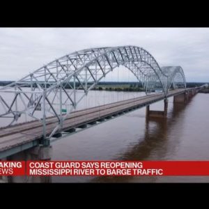 Mississippi River Reopens for Barge Traffic