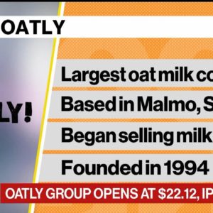 Oatly Rides Plant-Based Milk Boom to $1.4B Debut