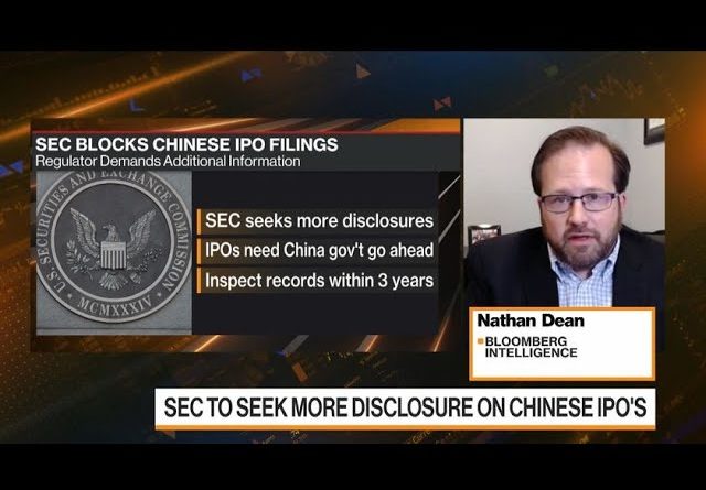 SEC Blocks Chinese IPO Filings, Seeks More Disclosures
