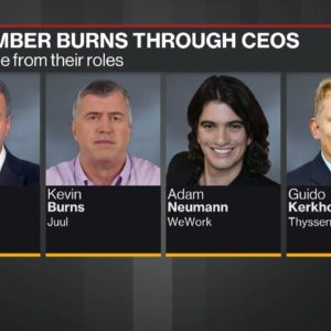 September Shook Up the CEO Ranks of Many Companies