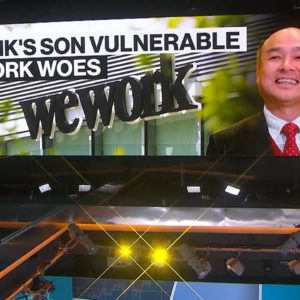 SoftBank CEO's Leveraged Fortune Leaves Him Susceptible to WeWork Woes