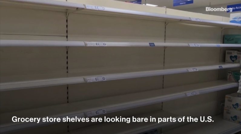 Supply Chain Crunch Empties Food Store Shelves