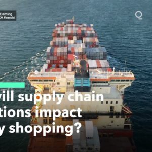 Supply Chain Disruptions Set to Impact Holiday Shopping Season