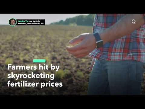 U.S. Farmers Hit By Skyrocketing Fertilizer Prices