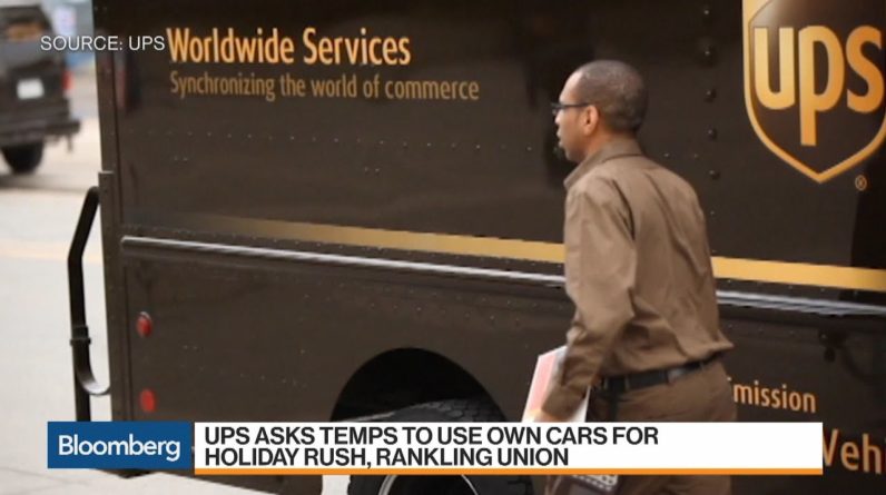 UPS Rankles Unions Amid Holiday Rush