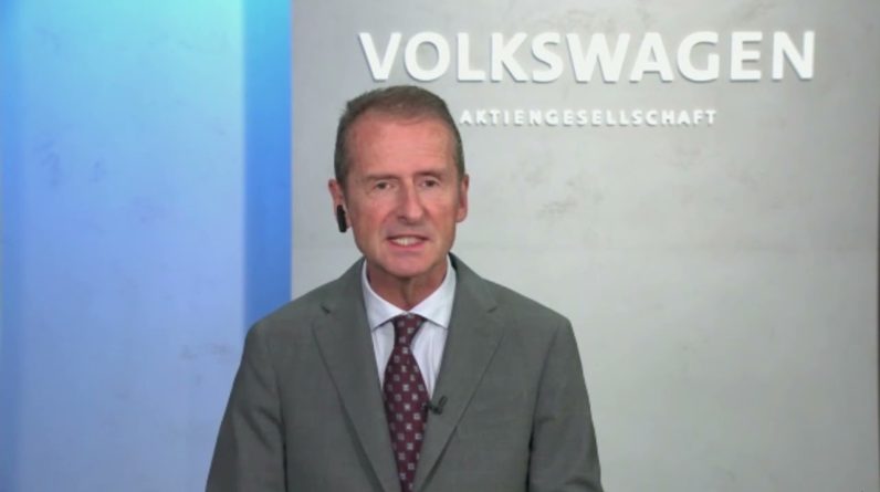 VW CEO Herbert Diess Full Interview