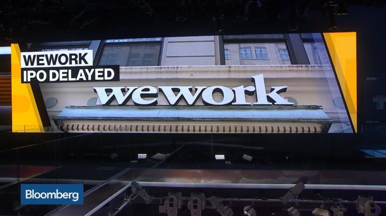 WeWork Delays IPO, Bonds Plunge by Most on Record