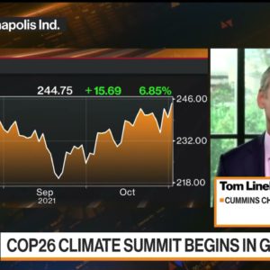 Cummins CEO on Carbon Reduction Tech, Chip Shortage