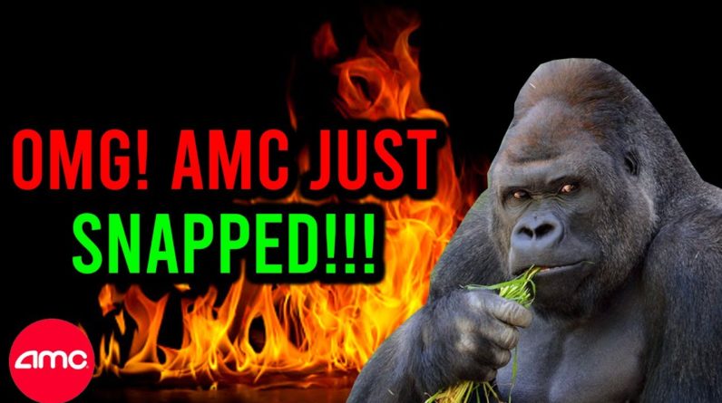 OMG!! AMC STOCK JUST SNAPPED ... HOLDERS MUST KNOW THIS!!!