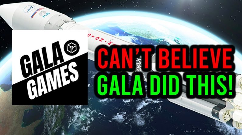 BREAKING: GALA GAMES JUST BROKE THE INTERNET! GALA COIN PRICE PREDICTION AND ANALYSIS!!!