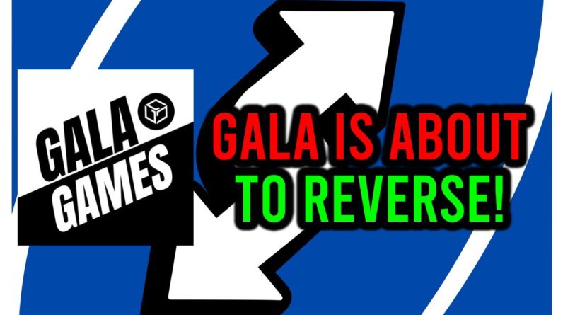 BREAKING: GALA GAMES COIN IS ABOUT TO REVERSE! GALA COIN PRICE PREDICTION AND ANALYSIS!!!