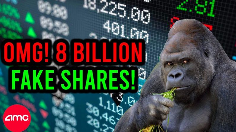 OMG! FINRA JUST REPORTED 8 BILLION SYNTHETIC SHARES FOR AMC STOCK!