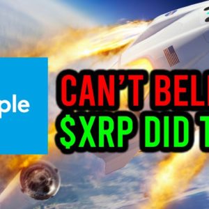 RIPPLE: THE SEC IS ABOUT TO GO DOWN! XRP PRICE PREDICTION AND ANALYSIS!