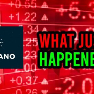 CARDANO: WHAT JUST HAPPENED? ADA COIN PRICE PREDICTION AND ANALYSIS!