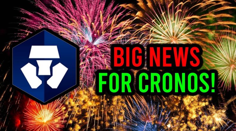 OMG! MASSIVE NEWS FOR THE CRONOS DEFI CHAIN! CRO COIN PRICE PREDICTION AND ANALYSIS