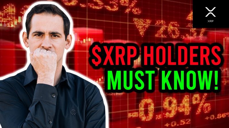 HUGE RISK: XRP HOLDERS MUST KNOW THIS! XRP PRICE PREDICTION AND ANALYSIS!