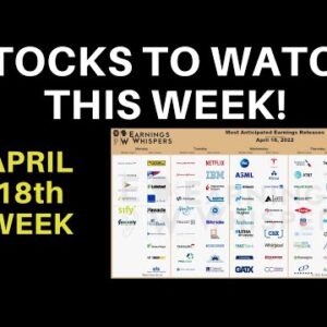 Stocks To Watch This Week Earnings Whispers | Major Tech Reporting Tesla, Netflix, IBM, and LMT