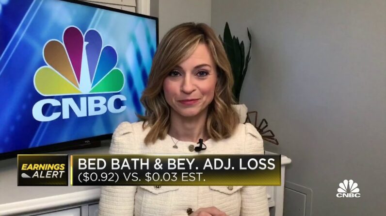 Bed Bath & Beyond posts disappointing quarterly loss amid inventory woes
