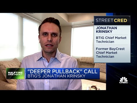 BTIG's Jonathan Krinsky warns of a deeper pullback