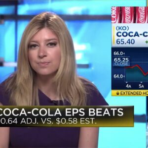 Coca-Cola reports Q1 earnings, beats Wall Street's estimates