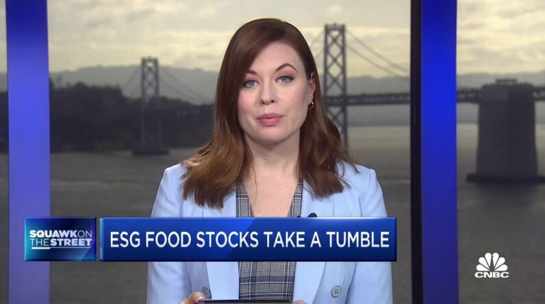 ESG food stocks tumble as competition in the space increases
