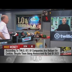 Half of companies surveyed by Twilio said they're unprepared for a 'cookie-less world,' CEO says