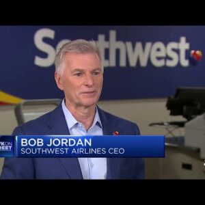 Southwest Airlines CEO Robert Jordan: We've faced real constraints in hiring pilots