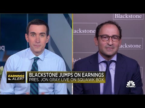 Blackstone COO Jon Gray on earnings: 'We really had an extraordinary quarter'