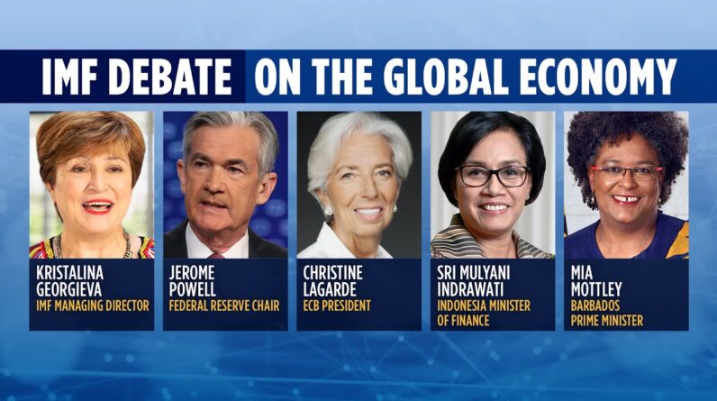 LIVE: CNBC's Sara Eisen hosts IMF’s debate on the global economy — 4/21/22