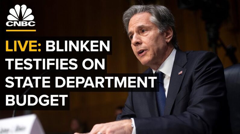 LIVE: Sec. Antony Blinken testifies before Senate committee on State Department budget — 4/27/22