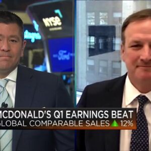 We're back to looking at McDonald's as an inflation-protected staple, says Evercore's Palmer