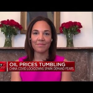 Oil prices tumble as China Covid lockdowns spark demand fears