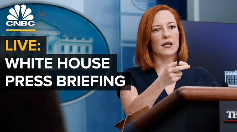 LIVE: White House press secretary Jen Psaki holds a briefing with reporters — 4/13/22