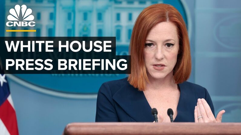 White House press secretary Jen Psaki holds a briefing with reporters — 4/29/22