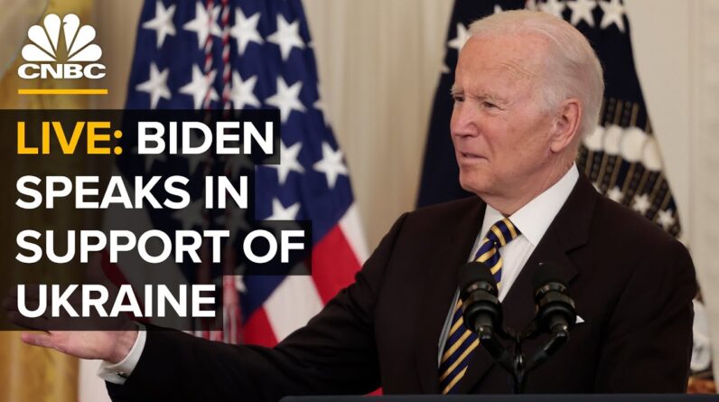 LIVE: Biden speaks in support of Ukrainians defending their country against Russia's war — 4/28/22