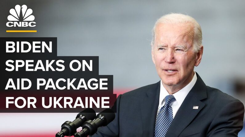 President Biden announces new aid package for Ukraine — 4/21/22
