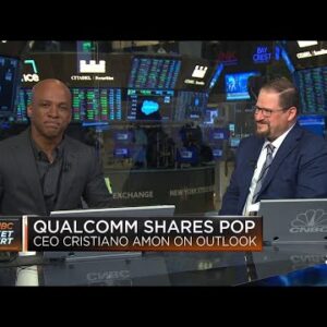 Qualcomm CEO breaks down Q1 earnings after beating expectations