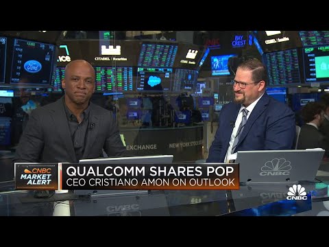 Qualcomm CEO breaks down Q1 earnings after beating expectations
