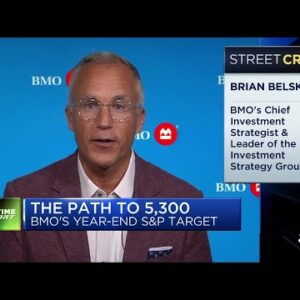 There's a good chance the 10-year has topped, says BMO's Brian Belski