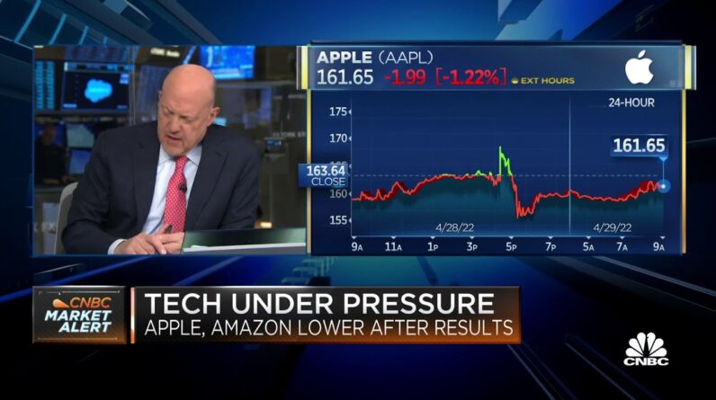 This was a great quarter for Apple, says Jim Cramer