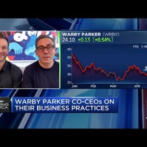 Warby Parker co-CEOs on expanding business in U.S. and Canada