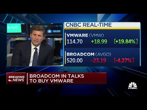 Broadcom in talks to buy VMware, deal could be announced soon, sources tell CNBC