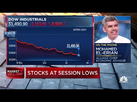 'Today's sell-off has all the action of being a growth scare,' says Allianz's El-Erian